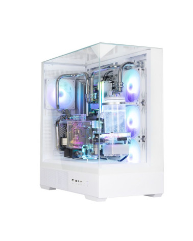 Корпус для ПК Zalman P40 Prism Plus White
