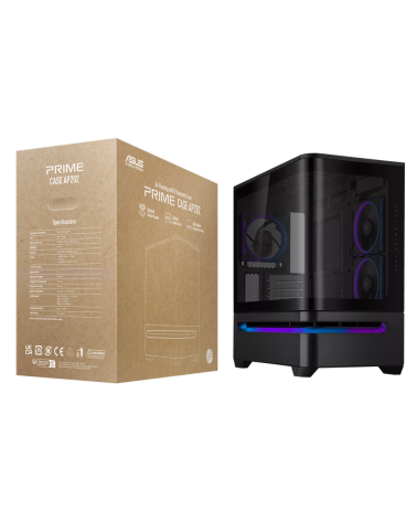 Корпус для ПК ASUS PRIME AP202 TG ARGB BLACK