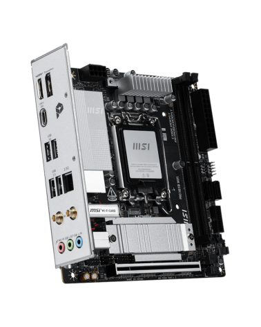 Материнская плата MSI PRO H810I WIFI H810, LGA1851, 2*DDR5, 1*PCIEx16, 1*M.2, 2*TypeC, 4*USB3.2Gen1, 6*USB2.0, 2*SATA3.0, 2.5G, 
