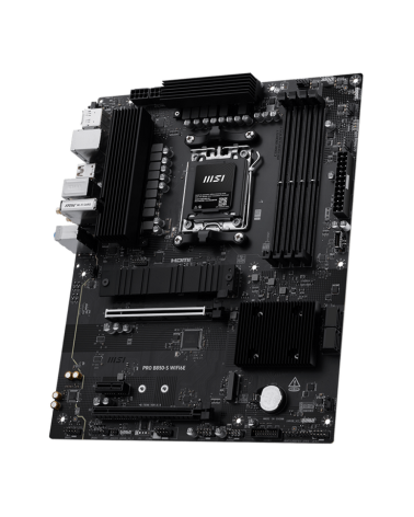 Материнская плата MSI PRO B850-S WIFI6E B850, AM5, 4*DDR5, 2*PCIEx16, 1*PCIEx1, 2*M.2, 2*TypeC, 3*USB3.2Gen2, 6*USB3.2Gen1, 4*US