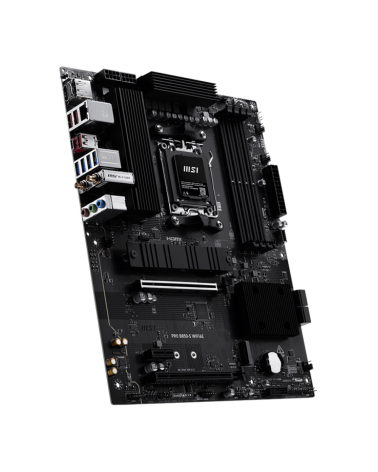 Материнская плата MSI PRO B850-S WIFI6E B850, AM5, 4*DDR5, 2*PCIEx16, 1*PCIEx1, 2*M.2, 2*TypeC, 3*USB3.2Gen2, 6*USB3.2Gen1, 4*US