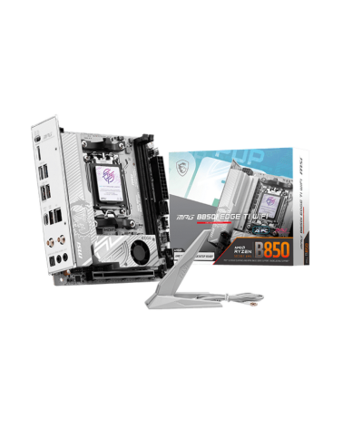 Материнская плата MSI MPG B850I EDGE TI WIFI B850, AM5, 2*DDR5, 1*PCIEx16, 2*M.2, 2*TypeC, 3*USB3.2Gen2, 4*USB3.2Gen1, 2*USB2.0,