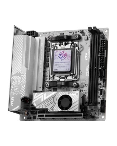 Материнская плата MSI MPG B850I EDGE TI WIFI B850, AM5, 2*DDR5, 1*PCIEx16, 2*M.2, 2*TypeC, 3*USB3.2Gen2, 4*USB3.2Gen1, 2*USB2.0,