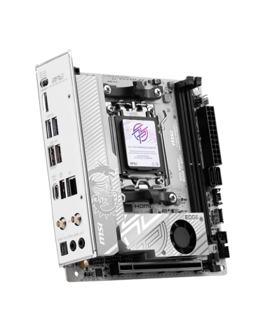 Материнская плата MSI MPG B850I EDGE TI WIFI B850, AM5, 2*DDR5, 1*PCIEx16, 2*M.2, 2*TypeC, 3*USB3.2Gen2, 4*USB3.2Gen1, 2*USB2.0,