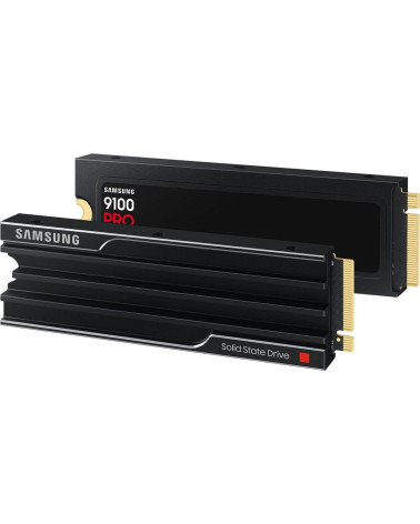 Твердотельный накопитель SSD Samsung M.2 2280 1TB Samsung 9100 PRO Black Client SSD  PCIe Gen5x4 with NVMe, 14700/13300, IOPS 18