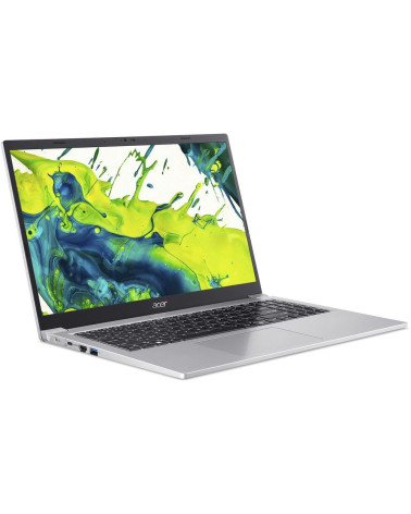 Ноутбук Acer Aspire Lite 15 AL15-36P-37A4 Intel Core 3 N350/8Gb/SSD256Gb/15.6"/IPS/FHD/1920x1080/60Hz/NoOS/Silver (NX.DGJCD.003)