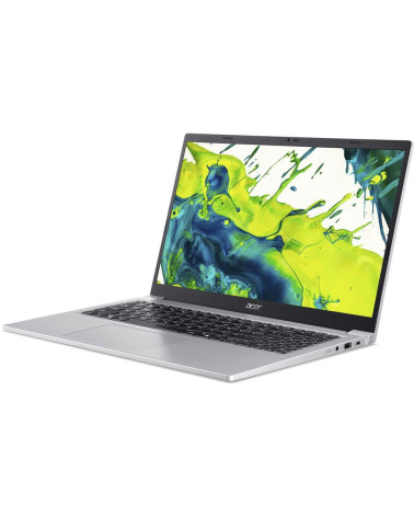Ноутбук Acer Aspire Lite 15 AL15-36P-37A4 Intel Core 3 N350/8Gb/SSD256Gb/15.6"/IPS/FHD/1920x1080/60Hz/NoOS/Silver (NX.DGJCD.003)