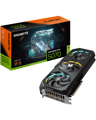 Видеокарта Gigabyte RTX5070 GAMING 12GB GDDR7 192bit 3xDP HDMI 3FAN RTL
