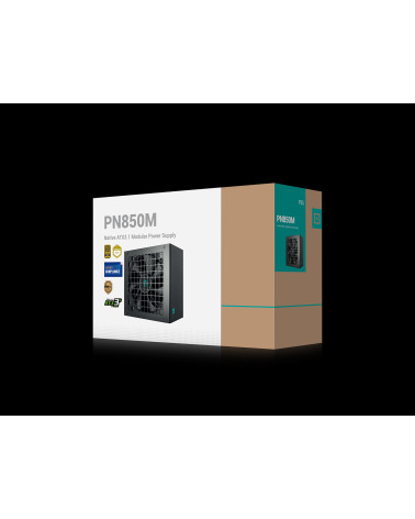 Блок питания Deepcool GAMERSTORM PN850M (ATX 3.1, 850W, Full Cable Management, PWM 120mm fan, Active PFC, 80+ GOLD, Active PFC +