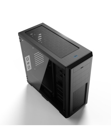 Корпус PHANTEKS Enthoo Pro Tempered Glass, Black, без БП, PWM Hub, Full-Tower / PH-ES614PTG_BK