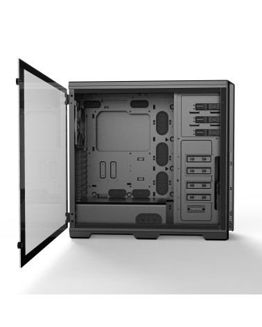 Корпус PHANTEKS Enthoo Pro Tempered Glass, Black, без БП, PWM Hub, Full-Tower / PH-ES614PTG_BK