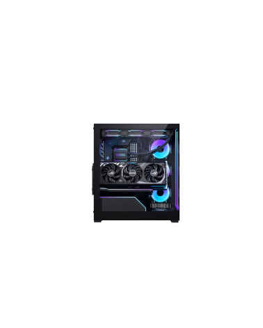 Корпус PHANTEKS NV5S Black, Digtial RGB Lighting, 4x120mm ARGB Fan, без БП, Tempered Glass, Mid-Tower / PH-NV523s_DBK01