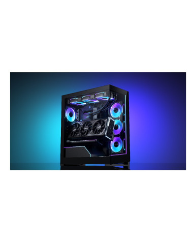 Корпус PHANTEKS NV5S Black, Digtial RGB Lighting, 4x120mm ARGB Fan, без БП, Tempered Glass, Mid-Tower / PH-NV523s_DBK01