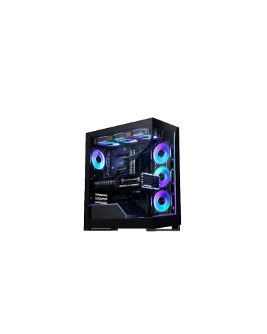 Корпус PHANTEKS NV5S Black, Digtial RGB Lighting, 4x120mm ARGB Fan, без БП, Tempered Glass, Mid-Tower / PH-NV523s_DBK01