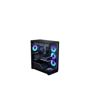 Корпус PHANTEKS NV5S Black, Digtial RGB Lighting, 4x120mm ARGB Fan, без БП, Tempered Glass, Mid-Tower / PH-NV523s_DBK01