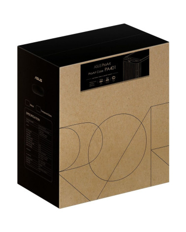 Корпус для ПК ASUS PROART PA401 WOOD TG PWM BLACK