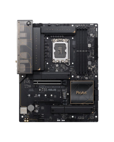 Материнская плата ASUS PROART B760-CREATOR WIFI LGA1700 ATX 4xDDR5 2xPCIEx16 PCIEx1 3xM.2 USB-C DP HDMI GLAN 2.5GLAN Wi-Fi 6 (90