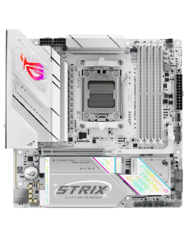 Материнская плата ASUS ROG STRIX B850-G GAMING WIFI AM5 micro-ATX 4xDDR5 PCIEx16 4xM.2 2xUSB-C DP HDMI 2.5GLAN Wi-Fi 7