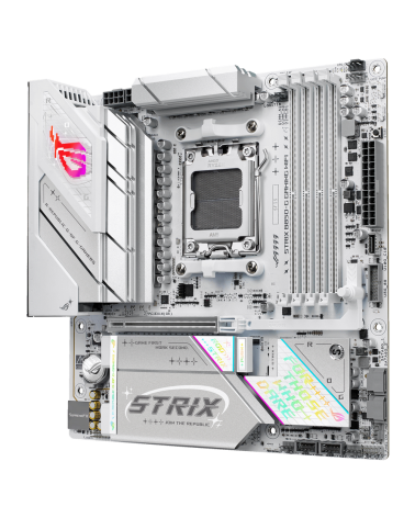 Материнская плата ASUS ROG STRIX B850-G GAMING WIFI AM5 micro-ATX 4xDDR5 PCIEx16 4xM.2 2xUSB-C DP HDMI 2.5GLAN Wi-Fi 7