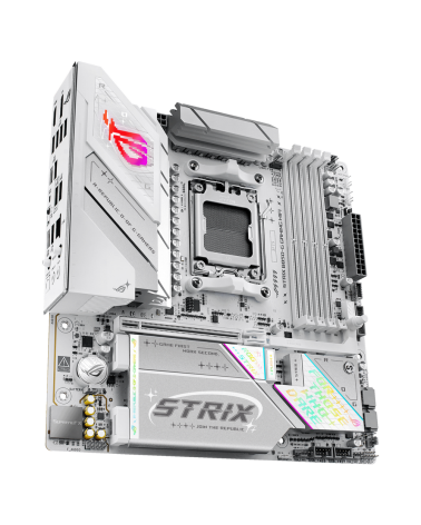 Материнская плата ASUS ROG STRIX B850-G GAMING WIFI AM5 micro-ATX 4xDDR5 PCIEx16 4xM.2 2xUSB-C DP HDMI 2.5GLAN Wi-Fi 7