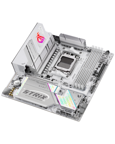 Материнская плата ASUS ROG STRIX B850-G GAMING WIFI AM5 micro-ATX 4xDDR5 PCIEx16 4xM.2 2xUSB-C DP HDMI 2.5GLAN Wi-Fi 7