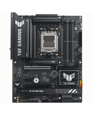 Материнская плата ASUS TUF GAMING B650E-PLUS WIFI AM5 ATX 4xDDR5 2xPCIEx16 2xPCIEx1 3xM.2 USB-C DP HDMI 2.5GLAN Wi-Fi 6E
