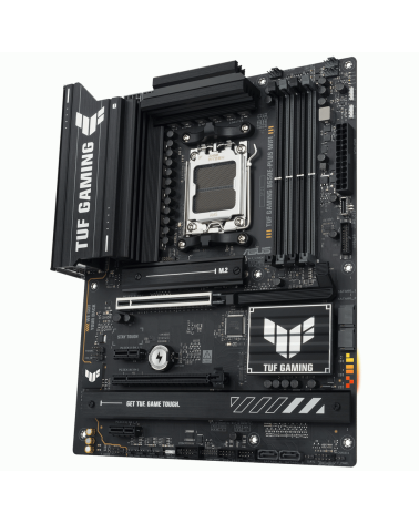 Материнская плата ASUS TUF GAMING B650E-PLUS WIFI AM5 ATX 4xDDR5 2xPCIEx16 2xPCIEx1 3xM.2 USB-C DP HDMI 2.5GLAN Wi-Fi 6E