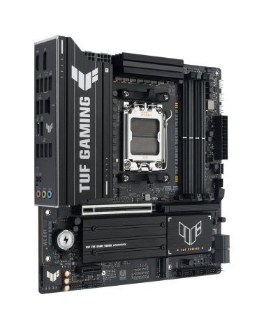 Материнская плата ASUS TUF GAMING B850M-PLUS II AM5 mATX 4хDDR5 PCIEx16 PCIEx1 USB-C DP HDMI 3xM.2 2.5GLAN