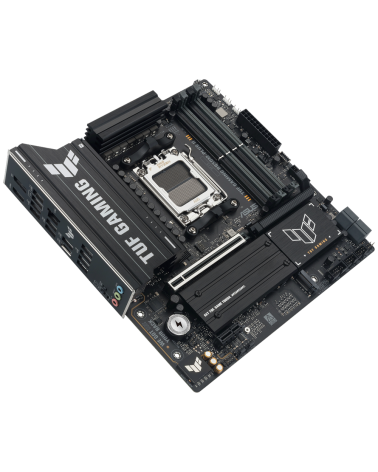 Материнская плата ASUS TUF GAMING B850M-PLUS II AM5 mATX 4хDDR5 PCIEx16 PCIEx1 USB-C DP HDMI 3xM.2 2.5GLAN