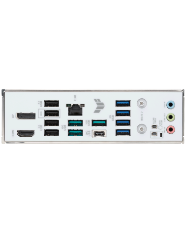 Материнская плата ASUS TUF GAMING B850M-PLUS WIFI7 W AM5 mATX 4xDDR5 PCIEx16 PCIEx1 3xM.2 USB-C DP HDMI 2.5GLAN WiFi 7