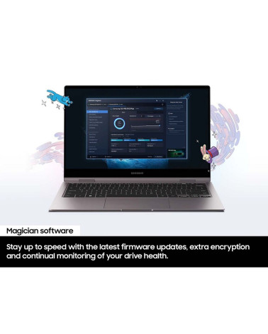 Твердотельный накопитель SSD Samsung M.2 2280 1 TB 990 EVO PLUS PCIe 4.0×4 / 5.0×2 NVMe