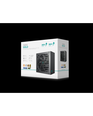 Блок питания Deepcool GAMERSTORM PQ850G (ATX 3.1, 850W, Full Cable Management, PWM 120mm fan, 80+ GOLD, Active PFC + Half Bridge