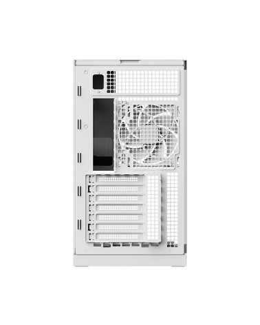Корпус Geometric Future Model 5 White with fans / mid tower, E-ATX / 5x140mm ARGB fans / 1AM5WKWT01100