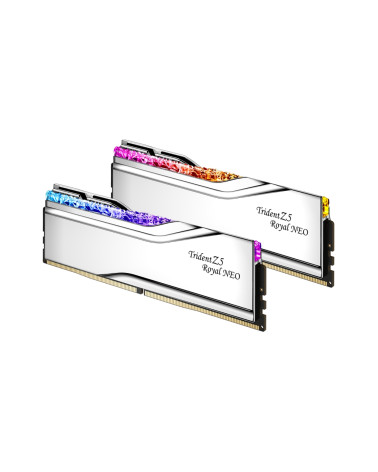 Модуль памяти DDR5 G.SKILL TRIDENT Z5 ROYAL NEO RGB 32GB (2x16GB) 6000MHz CL28 (28-36-36-96) 1.40V / F5-6000J2836G16GX2-TR5NS