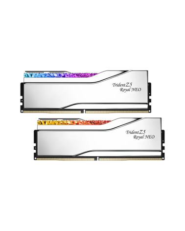 Модуль памяти DDR5 G.SKILL TRIDENT Z5 ROYAL NEO RGB 64GB (2x32GB) 6000MHz CL30 (30-36-36-96) 1.40V / F5-6000J3036G32GX2-TR5NS