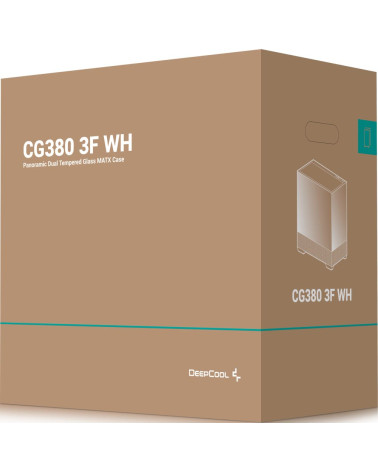 Корпус для ПК Deepcool CG380 3F WH