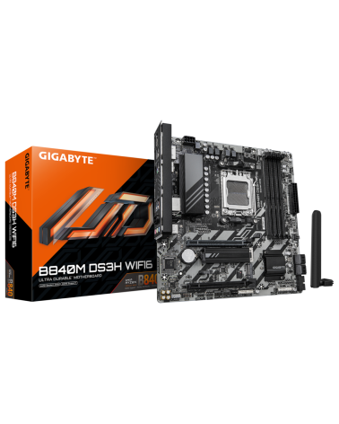 Материнская плата Gigabyte B840M DS3H WIFI6,