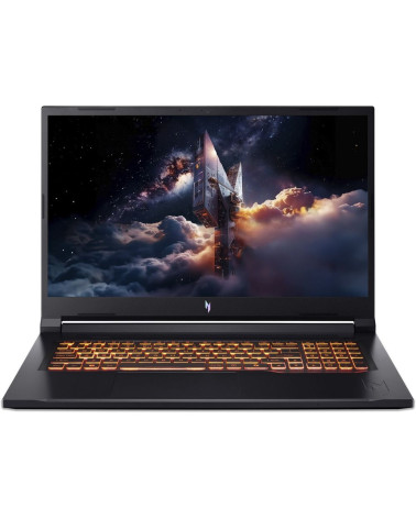 Ноутбук Acer Nitro V 17 AI ANV17-41-R0P2 AMD Ryzen 7 260/32Gb/SSD1Tb/RTX5060 8Gb/17.3"/IPS/FHD/1920x1080/144Hz/NoOS/Black (NH.QY