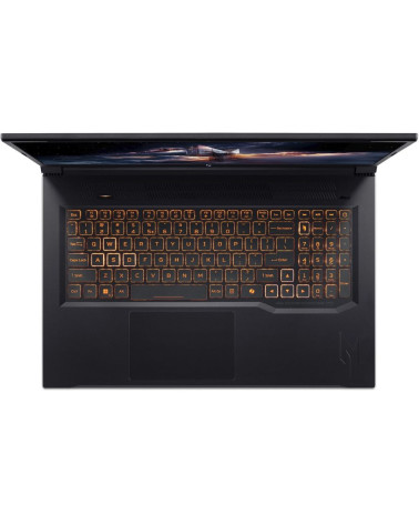 Ноутбук Acer Nitro V 17 AI ANV17-41-R0P2 AMD Ryzen 7 260/32Gb/SSD1Tb/RTX5060 8Gb/17.3"/IPS/FHD/1920x1080/144Hz/NoOS/Black (NH.QY