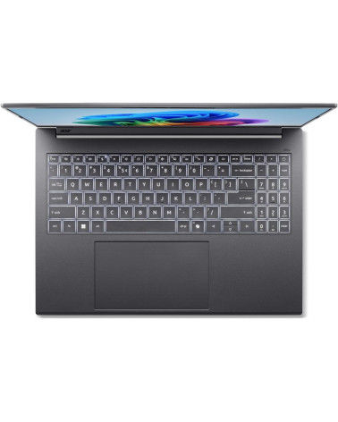 Ноутбук Acer Aspire 16 AI A16-61M-R4BE AMD Ryzen AI 5 330/16Gb/SSD512Gb/16"/IPS/WUXGA/1920x1200/120Hz/NoOS/Grey (NX.JLLCD.005)