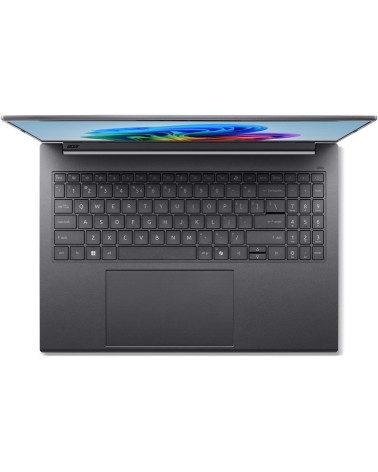 Ноутбук Acer Aspire 16 AI A16-61M-R4BE AMD Ryzen AI 5 330/16Gb/SSD512Gb/16"/IPS/WUXGA/1920x1200/120Hz/NoOS/Grey (NX.JLLCD.005)