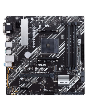 Материнская плата ASUS PRIME B450M-A II AM4 mATX 4xDDR4 PCI-Ex16 2xPCI-Ex1 M.2 HDMI DVI VGA GLAN (924986)