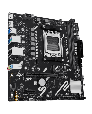 Материнская плата ASUS PRIME A620AM-K AM5 mATX 2xDDR5 PCIEx16 PCIEx1 M.2 DP HDMI GLAN