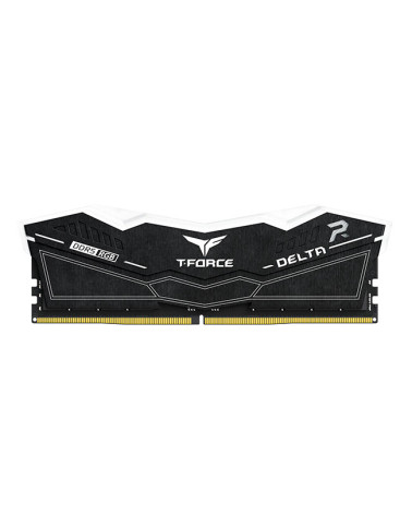 Модуль памяти DDR5 TEAMGROUP T-Force Delta RGB 32GB (2x16GB) 6400MHz CL32 (32-39-39-84) 1.35V / FF3D532G6400HC32ADC01 / Black