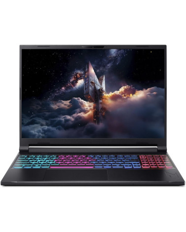 Ноутбук Acer Nitro V 16S ANV16S-71-58YF Intel Core 5 210H/16Gb/SSD1Tb/RTX5060 8Gb/16"/IPS/WQXGA/2560x1600/180Hz/NoOS/Black (NH.U