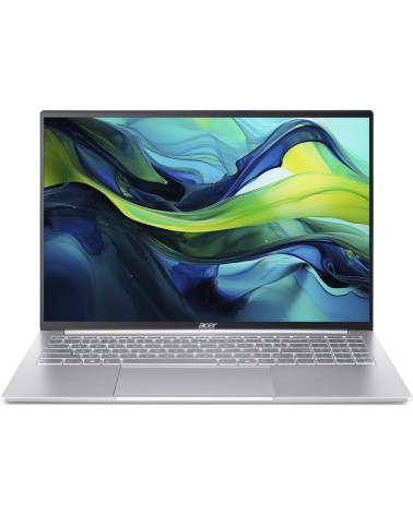 Ноутбук Acer Swift Lite 16 SFL16-51M-785G Intel Core Ultra 7 155U/16Gb/SSD1Tb/16"/IPS/WUXGA/1920x1200/60Hz/NoOS/Silver (NX.D3VCD