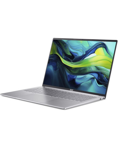 Ноутбук Acer Swift Lite 16 SFL16-51M-785G Intel Core Ultra 7 155U/16Gb/SSD1Tb/16"/IPS/WUXGA/1920x1200/60Hz/NoOS/Silver (NX.D3VCD