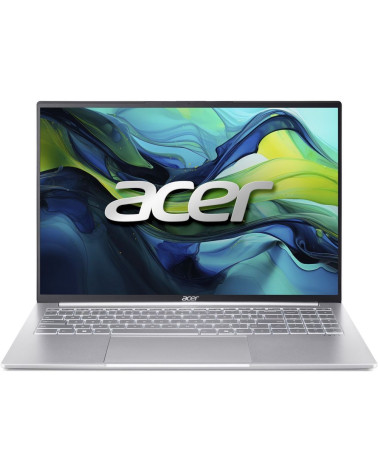 Ноутбук Acer Swift Lite 16 SFL16-51M-54BL Intel Core Ultra 5 115U/16Gb/SSD512Gb/16"/IPS/WUXGA/1920x1200/60Hz/NoOS/Silver (NX.D3U