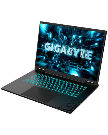 Ноутбук Gigabyte Gaming A16 PRO GA6DH Intel Core 7 240H/32Gb/SSD1Tb/RTX5070 Ti 12Gb/16"/IPS/WUXGA/2560x1600/165Hz/NoOS/Black/2.3