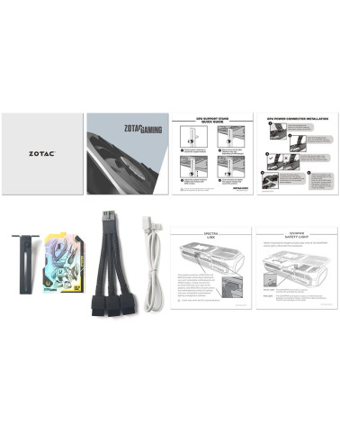 Видеокарта Zotac RTX5070Ti AMP EXTREME INFINITY 16GB GDDR7 256it 3xDP HDMI 3FAN PREMIUM PACK